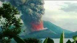 Eruzione vulcano Tavurvur