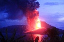 Eruzione vulcano Tavurvur